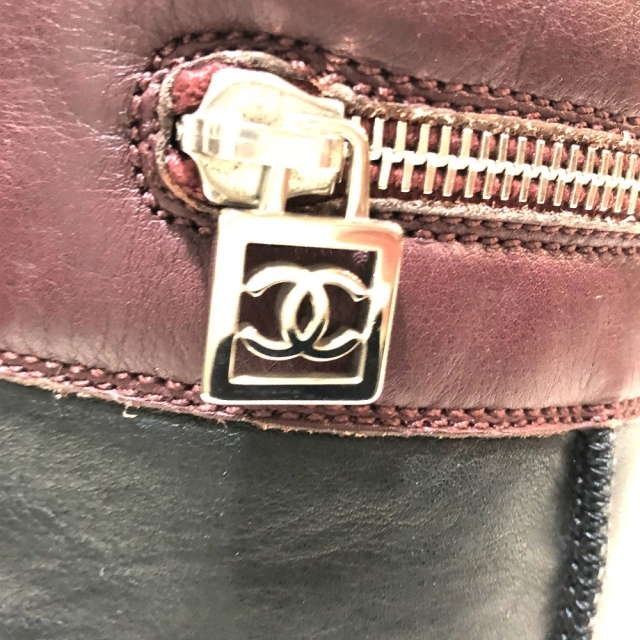 CHANEL - シャネル エンジニアブーツ コクーン ココ ラムスキン CHANEL - シャネル エンジニアブーツ コクーン ココ ラムスキン