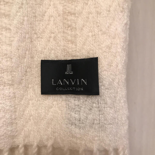 LANVIN(ランバン)のランバン カシミヤマフラー レディースのファッション小物(マフラー/ショール)の商品写真