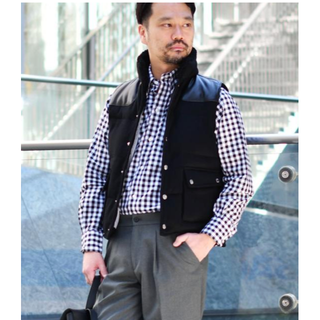 インディヴィジュアライズドシャツ(INDIVIDUALIZED SHIRTS)のINDIVIDUALIZED SHIRTS CHECK BLACK 15-32(シャツ)