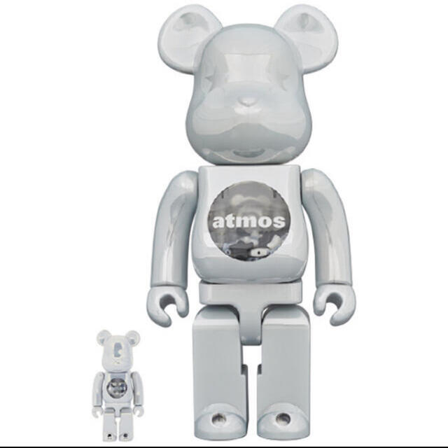 BE@RBRICK  SILVER CHROME 100％ & 400％