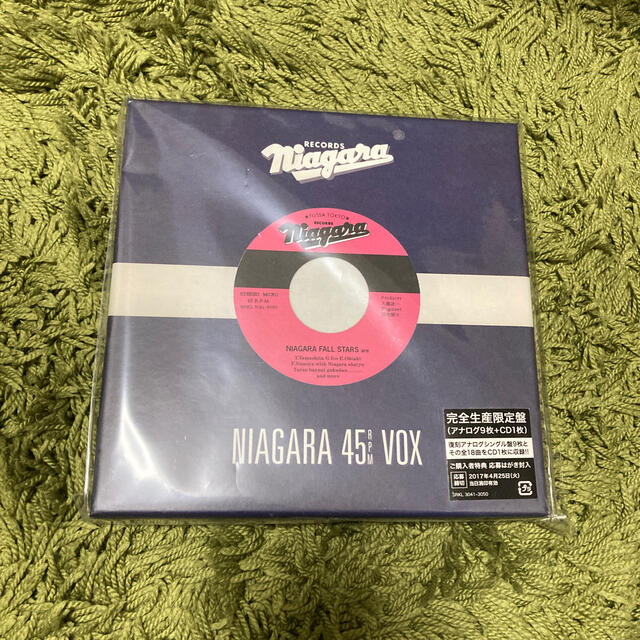 ＮＩＡＧＡＲＡ　４５ＲＰＭ　ＶＯＸ　大滝詠一大滝詠一