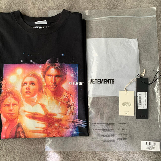 vetements star wars ポスターtee Mサイズ　美品