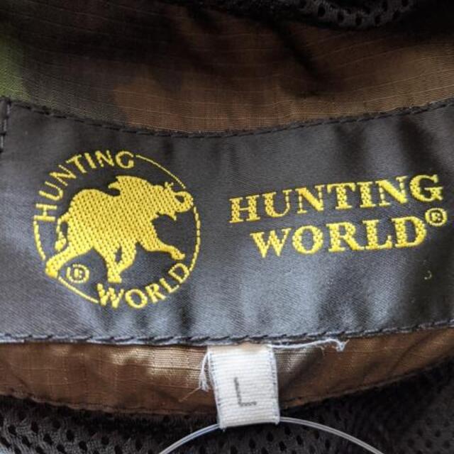 HUNTING WORLD(ハンティングワールド)のハンティングワールド ブルゾン サイズL - メンズのジャケット/アウター(ブルゾン)の商品写真