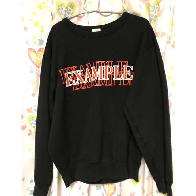 EXAMPLE sweat shirt L