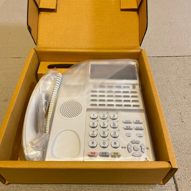 NEC(エヌイーシー)のNEC DTZ-24D-2D(WH)TEL 24ボタンデジタル多機能電話機　 インテリア/住まい/日用品のオフィス用品(OA機器)の商品写真