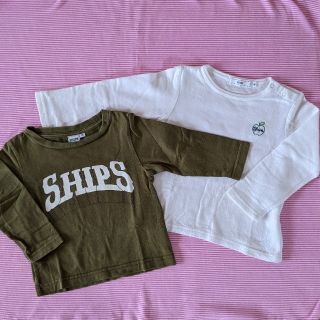 シップス(SHIPS)のSHIPS☆　ロンT　セット　女の子　男の子　80　まとめ売り(Ｔシャツ)