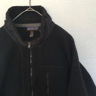 パタゴニア(patagonia)の90's アメリカ製シンチラフルジップジャケット スナップT(スウェット)