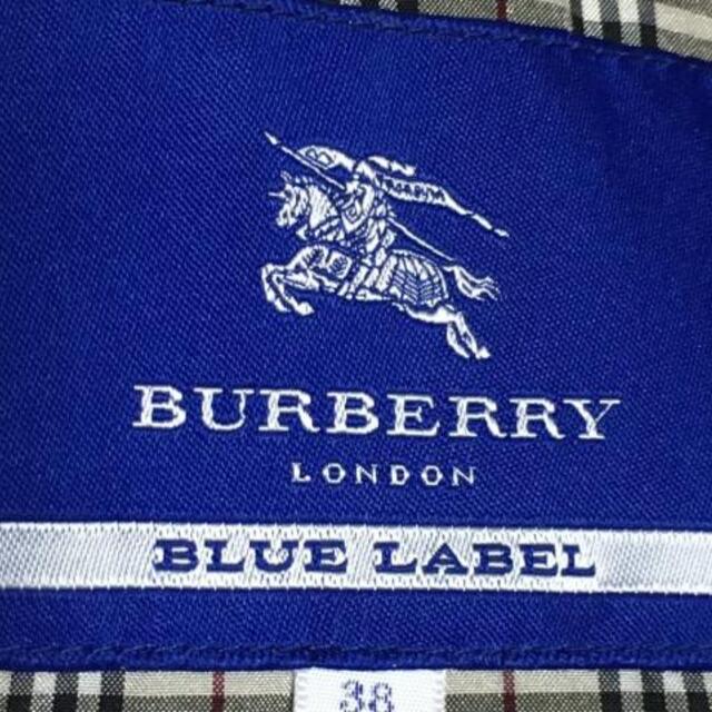 BURBERRY BLUE LABEL(バーバリーブルーレーベル)のバーバリーブルーレーベル ダウンコート 38 レディースのジャケット/アウター(ダウンコート)の商品写真