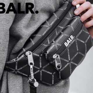 特別プライス☆話題沸騰【BALR.】 LIFEOFABALRウェストポーチ(ウエストポーチ)