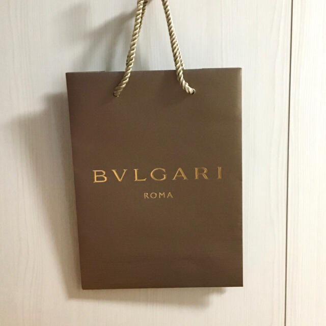 BVLGARI(ブルガリ)のブルガリ　ショップ袋　BVLGARI 手提げ　土産袋 レディースのバッグ(ショップ袋)の商品写真