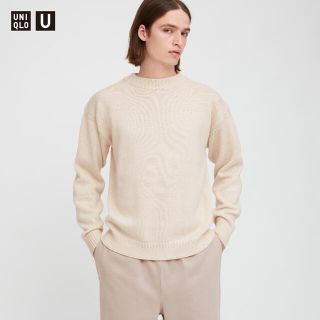 ユニクロ(UNIQLO)のUNIQLO ミドルゲージモック ネックセーター(ニット/セーター)