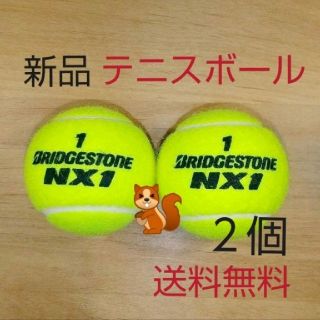 ブリヂストン(BRIDGESTONE)の硬式　テニスボール２個　新品未使用(ボール)