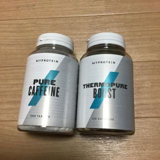 マイプロテイン(MYPROTEIN)のマイプロテイン  ピュアカフェイン　サーモピュア ブースト セット売り(プロテイン)