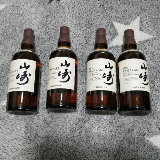 食品/飲料/酒山崎　ウイスキー700ml 4本　サントリー