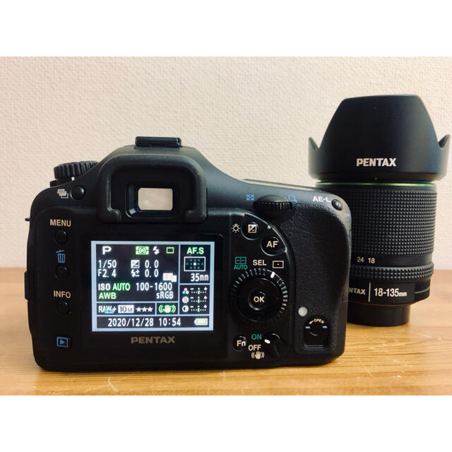 Pentax K10D, 35mmと18-135mmセット 1