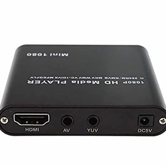 HD Media Player コンパクト マルチ メディアプレーヤー スマホ/家電/カメラのオーディオ機器(ポータブルプレーヤー)の商品写真