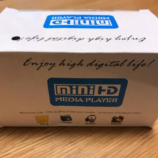 HD Media Player コンパクト マルチ メディアプレーヤー(ポータブルプレーヤー)