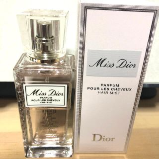 ディオール(Dior)の【美品】ミスディオール　ヘアミスト　30ml MissDior(ヘアウォーター/ヘアミスト)