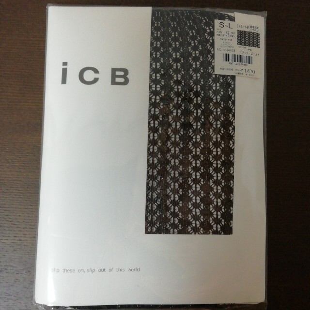 ICB(アイシービー)のicb ラメネット柄　タイツ レディースのレッグウェア(タイツ/ストッキング)の商品写真