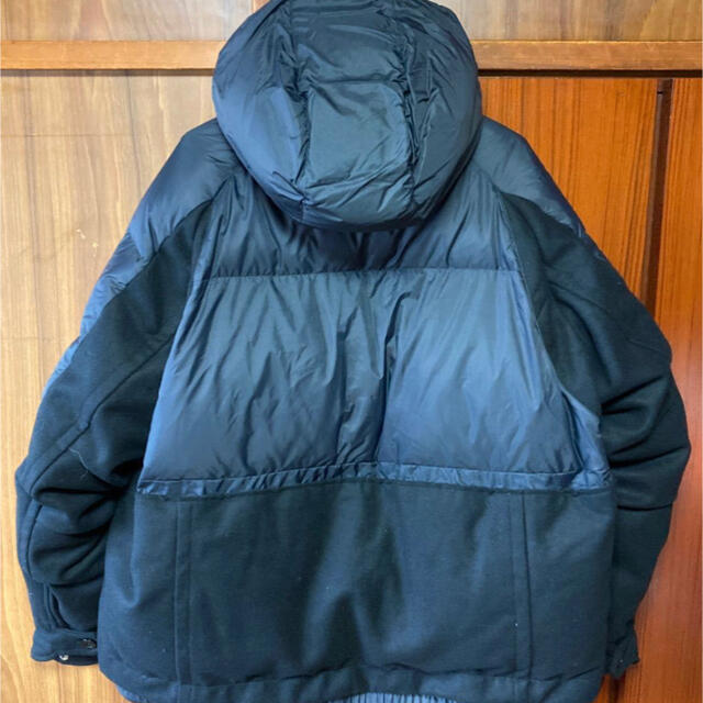 sacai(サカイ)のNike sacai Parka ナイキ サカイ ダウン ジャケット L 黒 メンズのジャケット/アウター(ダウンジャケット)の商品写真