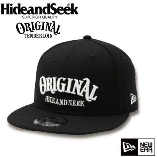 テンダーロイン(TENDERLOIN)のハイドアンドシーク  テンダーロイン NEWERA CAP 即完売　(キャップ)