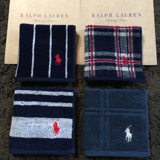 ラルフローレン(Ralph Lauren)のビジネス♡ラルフローレン タオルハンカチ(ハンカチ/ポケットチーフ)