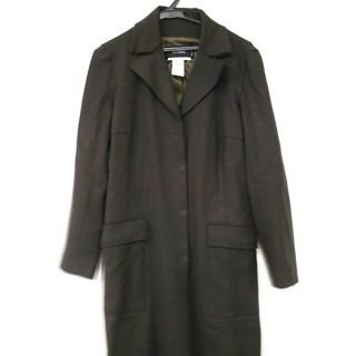 【10%OFF】 cividini 40 チヴィディーニ しゃり感ポリエステル ステンカラーコート - スプリングコート