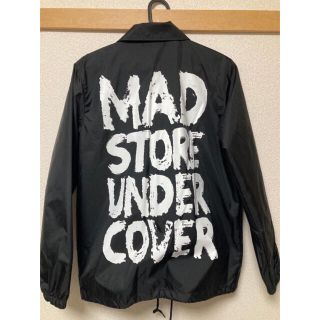 アンダーカバー(UNDERCOVER)の【でんち様専用】アンダーカバー　コーチジャケット　ブラック(ナイロンジャケット)