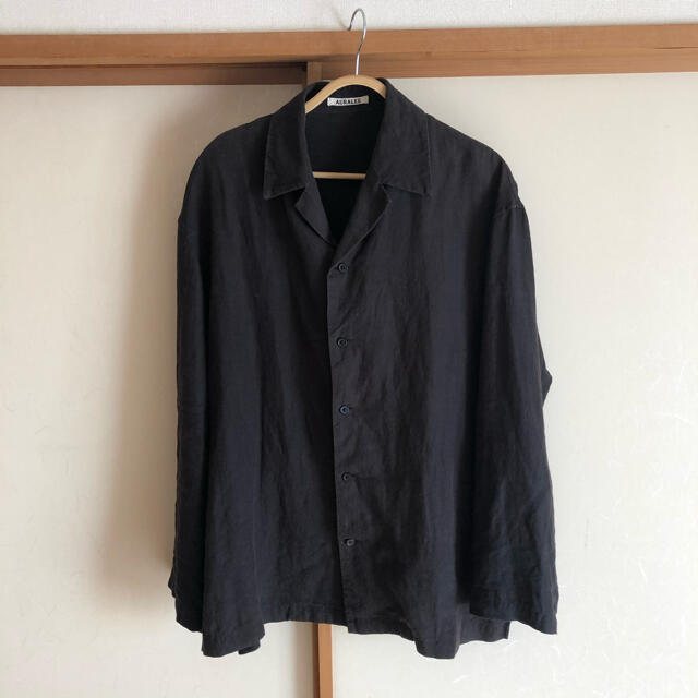 AURALEE LINEN GABARDINE OVER SHIRTS メンズのトップス(シャツ)の商品写真