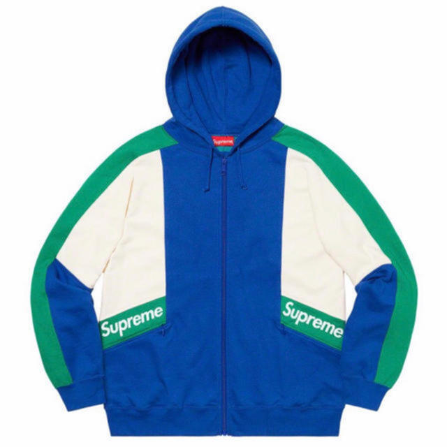 Supreme - Color Blocked Zip Up Hooded Sweatshirt Mの通販 by 土竜's ...