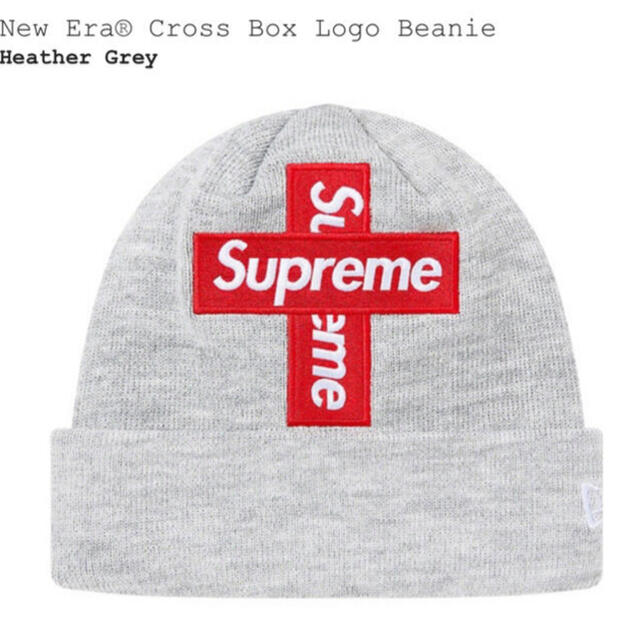 Supreme New Era Cross Box Logo Beanie新品-