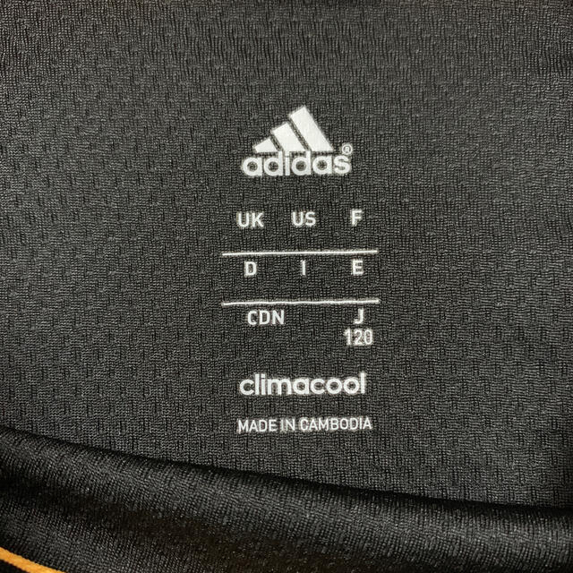 adidas(アディダス)のadidas キッズメッシュシャツ　120 キッズ/ベビー/マタニティのキッズ服男の子用(90cm~)(Tシャツ/カットソー)の商品写真