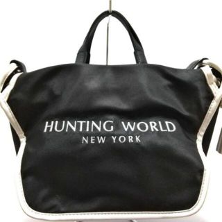 ハンティングワールド(HUNTING WORLD)のハンティングワールド トートバッグ美品  -(トートバッグ)