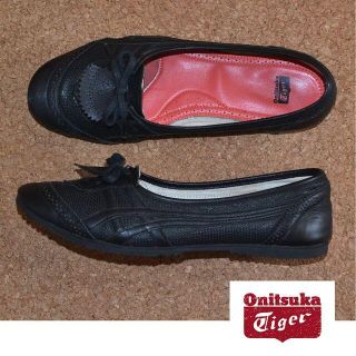 オニツカタイガー(Onitsuka Tiger)のオニツカタイガー スニーカー ノリコ 25cm 黒 ブラック シューズ 25.0(スニーカー)