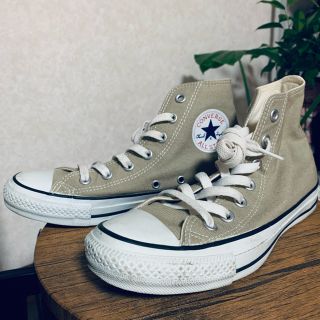 コンバース(CONVERSE)のベージュ オールスターハイカット(スニーカー)