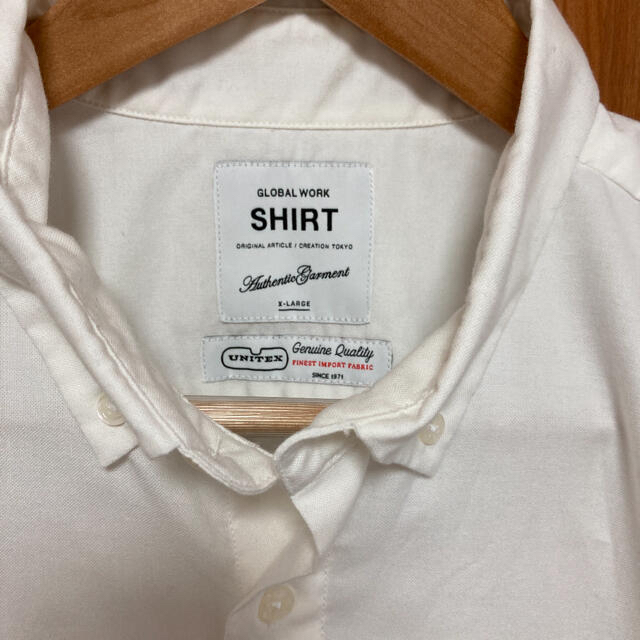 GLOBAL WORK(グローバルワーク)の【未使用】ライトオックスシャツ メンズのトップス(シャツ)の商品写真