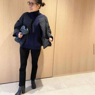 BLACK by moussy - black by moussy 金子綾 コクーン ダウン