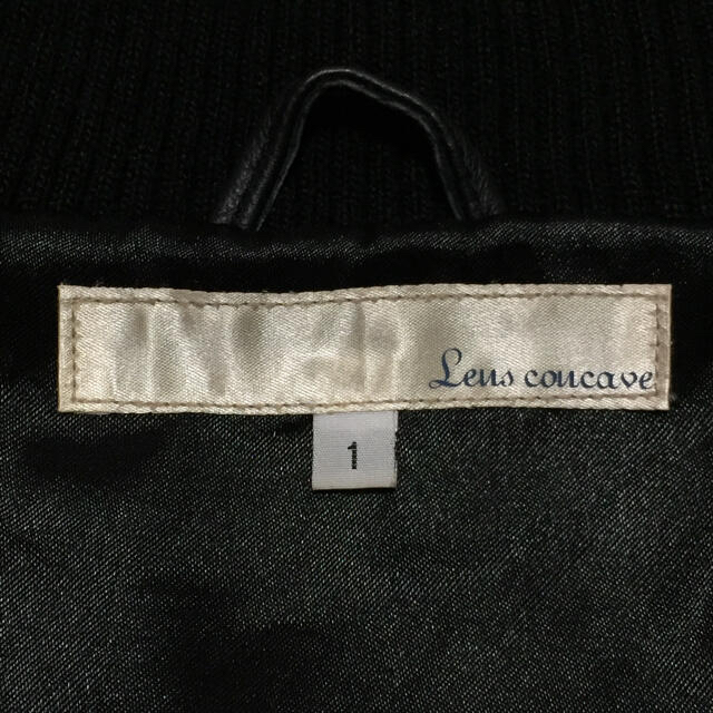 Leus coucave 本革 レザー ジャケット ライダース メンズのジャケット/アウター(ライダースジャケット)の商品写真