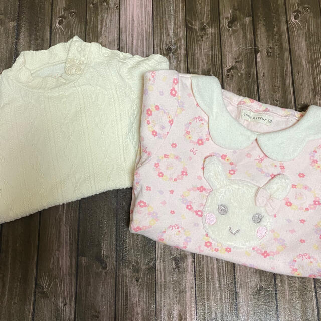 coeur a coeur(クーラクール)のセレクト むっちゃん  キッズ/ベビー/マタニティのキッズ服女の子用(90cm~)(Tシャツ/カットソー)の商品写真