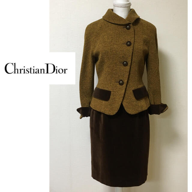 Christian Dior(クリスチャンディオール)のtsurutsuru様専用　Christian Dior 　スーツ　ジャケット レディースのフォーマル/ドレス(スーツ)の商品写真