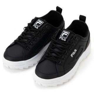 フィラ(FILA)のFILA フィラ　スニーカー　黒　早い者勝ち(スニーカー)