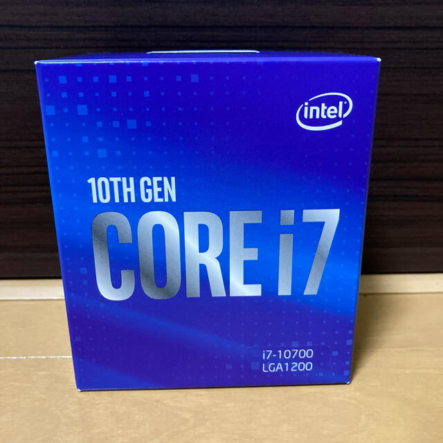 PC/タブレット【新品未開封】Intel Core i7 10700 BOX