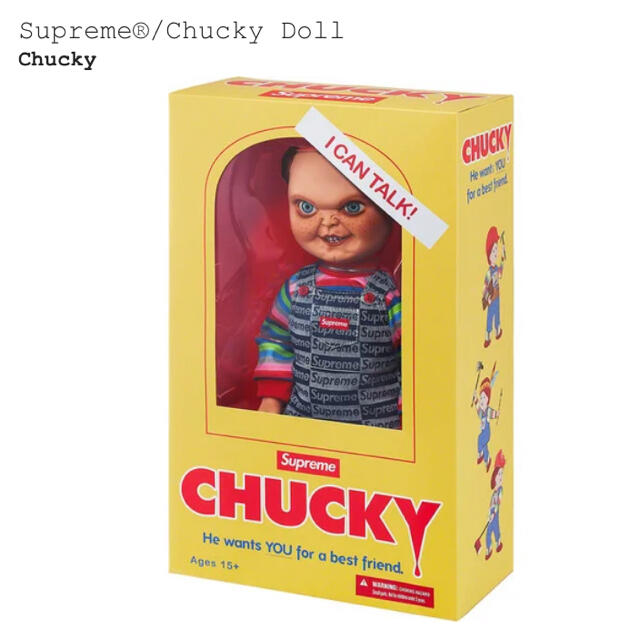 Supreme(シュプリーム)のSupreme®/Chucky Doll エンタメ/ホビーのフィギュア(SF/ファンタジー/ホラー)の商品写真