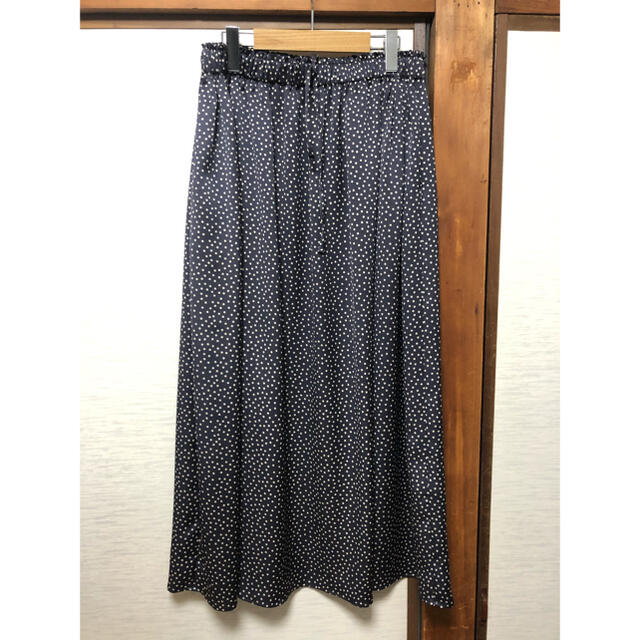 なし光沢感journal standard luxe ドット マキシスカート