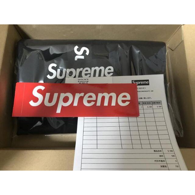 Supreme Cross Box Logo tee Black Lサイズ