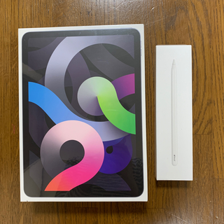 アップル(Apple)の専用iPad Air 4 Wi-Fi 256GBスペースグレイ　アップルペンシル(タブレット)
