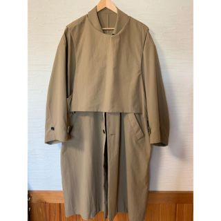 コモリ(COMOLI)のVOAAOV 20ssナイロンレイアードロングコート 1(ステンカラーコート)