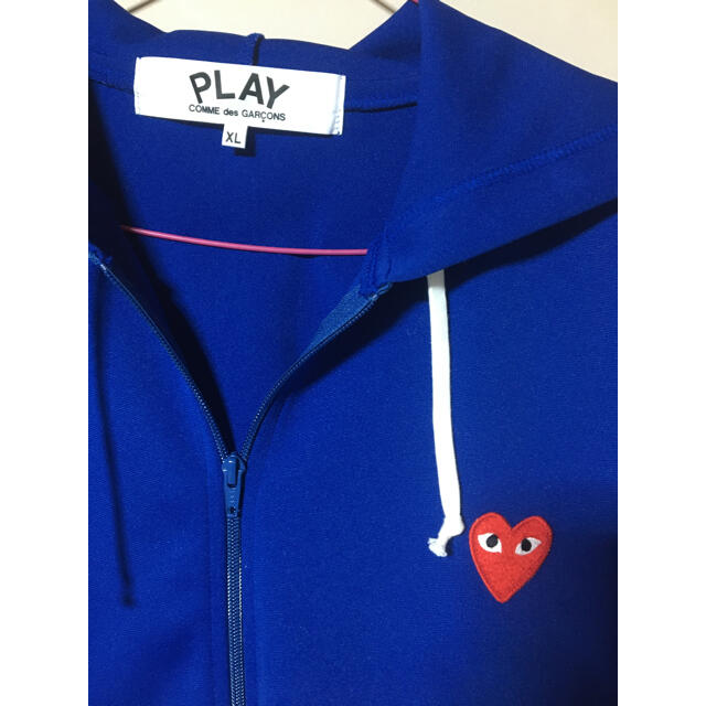 COMME des GARCONS(コムデギャルソン)のPLAY comme des garçons メンズパーカー XL メンズのトップス(パーカー)の商品写真