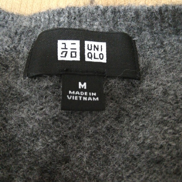 UNIQLO(ユニクロ)のUNIQLO セーター ✳チャコールグレー レディースのトップス(ニット/セーター)の商品写真