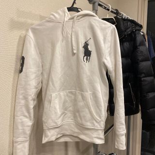 ポロラルフローレン(POLO RALPH LAUREN)のpolo パーカー　ホワイト　xs (パーカー)